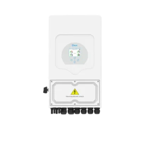 V-TAC Inverter Ibrido Monofase LV Deye 6kW WiFi CEI 0-21 Bianco IP65